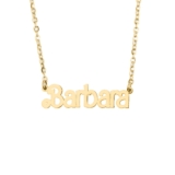 Marvelous Gift For Soul Sister – Barbie Name Necklace