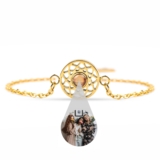 Impressive Photo Jewelry Gift – Mandala Photo Bracelet