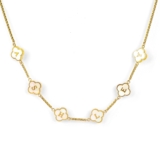 Top-notch Gift For Soul Sister – Clover Custom Name Necklace