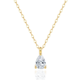 Supreme Gift – Solitaire Diamond Pendant Necklace