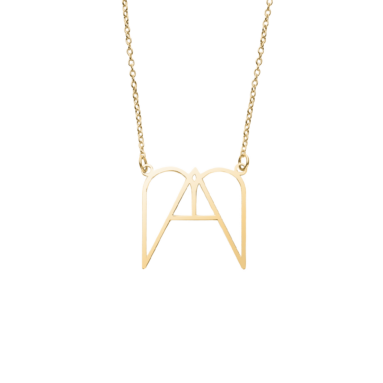 Unique Gift for Mom – MAMA Minimalist Monogram Necklace