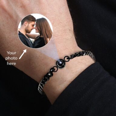 Breathtaking Photo Jewelry Gift – Cuban Chain Photo Bracelet