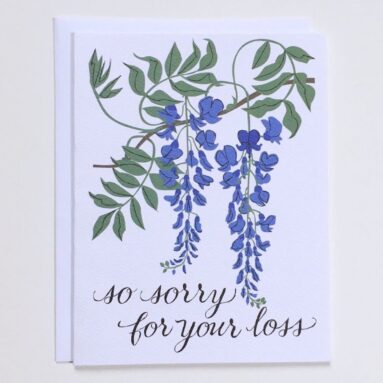 Betsy & Iya’s “So Sorry” Card: Comforting Words for Difficult Times
