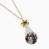 Dazzling Photo Jewelry Gift – Star of David Photo Necklace