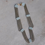 Betsy & Iya’s Blue Grey Eternity Necklace: My Everyday Essential