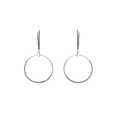 Betsy & Iya’s Silver Circle Earrings: My Everyday Essential