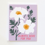Betsy & Iya’s “Always Here For You” Card: A Thoughtful Gift