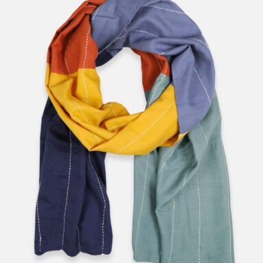 Betsy & Iya’s Colorblock Scarf: My New Fall Favorite