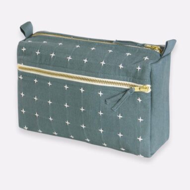 Betsy & Iya’s Cross-Stitch Toiletry Bag: My Travel Essential