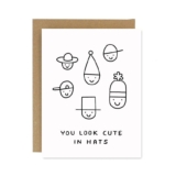 Betsy & Iya’s “Cute in Hats” Card: Spreading Smiles & Style