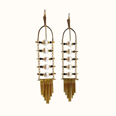 Betsy & Iya Pearl Earrings: Timeless Elegance You’ll Love