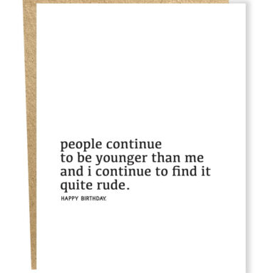 Betsy & Iya’s “Quite Rude” Card: Hilarious Birthday Laughs