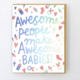 Betsy & Iya’s Awesome Babies Card: A Must-Have for New Parents