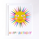 Betsy & Iya’s Rainbow Sun Card: Brightening Birthdays!