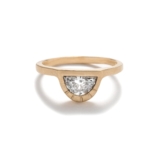 Betsy & Iya’s Omnia Ring: Sparkling Half-Moon Magic ✨