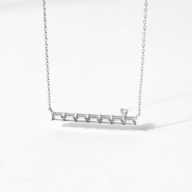 Breathtaking Gift – "Calm in the Chaos" Bar Necklace – Think Goodness