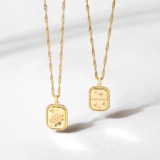 Amazing Gift – "Overcome" Pendant Necklace – Think Goodness