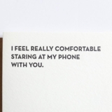 Betsy & Iya’s “Staring at My Phone” Card: Perfect for Modern Love