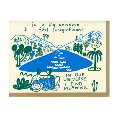 Betsy & Iya’s “In Our Universe” Card: A Celestial Must-Have