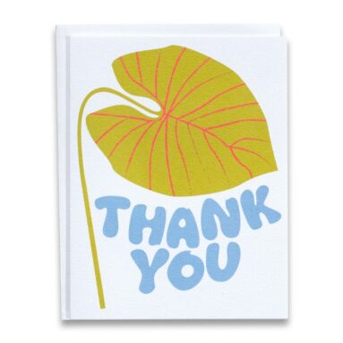 Betsy & Iya’s “Thank You” Leaf Notecards: So Thoughtful!