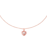 Terrific Gift – Tumble Diamond Heart Necklace