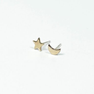 Betsy & Iya Moon & Star Studs: My New Everyday Sparkle ✨