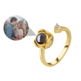 Splendid Photo Jewelry Gift – Adjustable Photo Ring