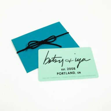 Betsy & Iya Gift Card: The Perfect Present For Any Occasion