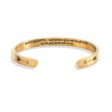 Impressive Inspiration Gift – Bonus Daughter Cuff Bracelet