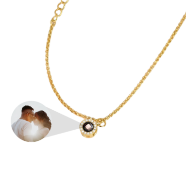 Incredible Photo Jewelry Gift – Petite Halo Photo Bracelet