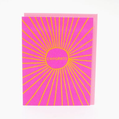 Betsy & Iya’s “Congrats Sunbeam” Card: Spreading Sunshine & Smiles