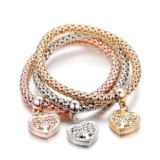 Fabulous Positive Vibes Gift – Tree of Life – Limited Edition Heart Charm Bracelet