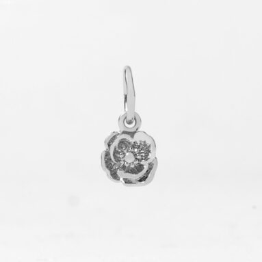 Stunning Gift – August Poppy Birth Flower Pendant – Think Goodness