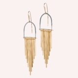 Betsy & Iya Brass Celestial Earrings: My New Everyday Sparkle