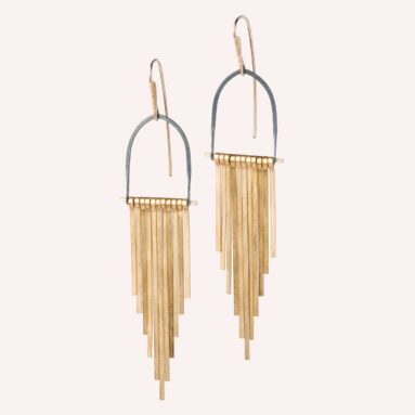 Betsy & Iya Brass Celestial Earrings: My New Everyday Sparkle