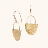 Betsy & Iya Half Disk Earrings: My New Everyday Staple
