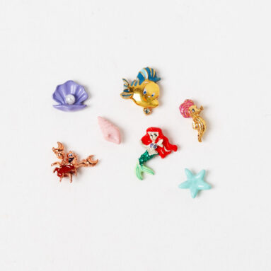 Distinctive Gift – Disney Princess Ariel &amp; Friends Charm Set – Think Goodness