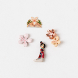 Amazing Gift – Disney Princess Mulan Charm Set – Think Goodness