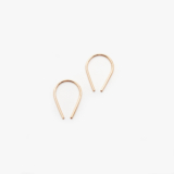 Betsy & Iya Tiny Horseshoes: My New Lucky Charm Earrings