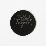 Fantastic Gift – "Teach, Love, Inspire" Plate – Think Goodness
