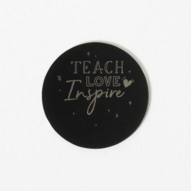 Fantastic Gift – "Teach, Love, Inspire" Plate – Think Goodness