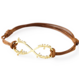 Ultimate Gift for Daughters – Personalized Infinity Bracelet