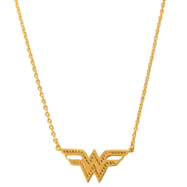 Ideal Gift – Justice League "I am Powerful" Wonder Woman Necklace – Think Goodness