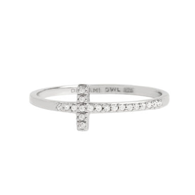 Wonderful Gift – "You Are Not Alone" Cross Ring – Think Goodness