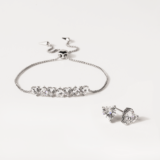 Heart Bolo Bracelet + Earrings Gift Set – Think Goodness