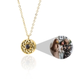 Unparalleled Photo Jewelry Gift – Mandala Photo Necklace