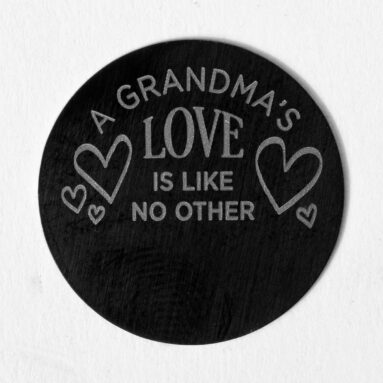 Ultimate Gift – "A Grandma's Love…" Plate – Think Goodness