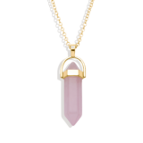 Wonderful Boho Beauty Gift – Gemstone Point Necklace