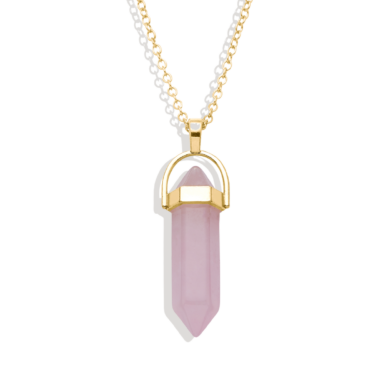 Wonderful Boho Beauty Gift – Gemstone Point Necklace