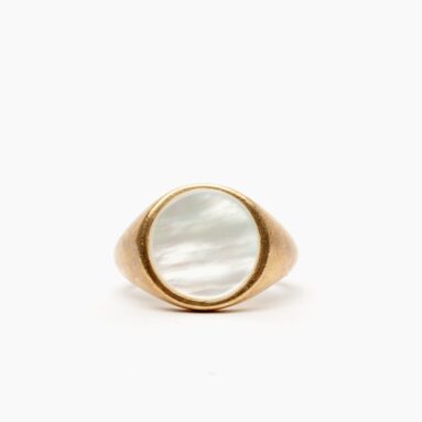 My Everyday Betsy & Iya Mother of Pearl Signet